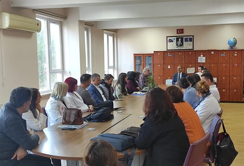 KAYMAKAMIMIZ BEKİR ABACI GELİBOLU ANADOLU LİSESİNİ ZİYARET ETTİ